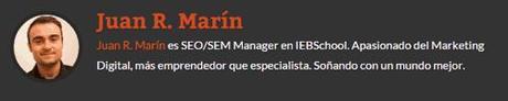 Info de autor invitado Juan R. Marín