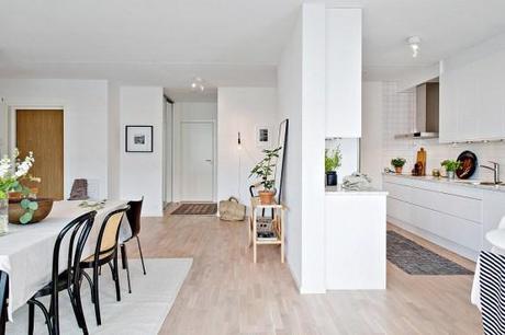 Terrazas en los pisos nórdicos pisos y áticos en países nórdicos grandes terrazas decoración encimera de mármol de Carrara diseño de exteriores blog estilo nordico escandinavo blog decoracion interiores balcones y terrazas diseño armarios con puertas correderas 