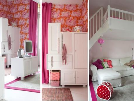 ¿Cómo combinas el papel pintado? aprendemos con esta casa