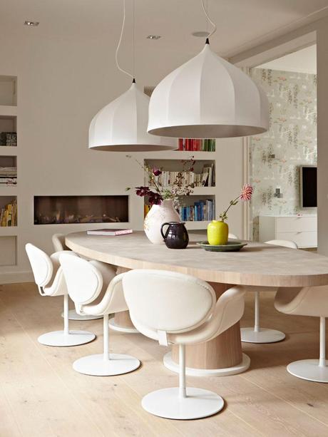 ¿Cómo combinas el papel pintado? aprendemos con esta casa