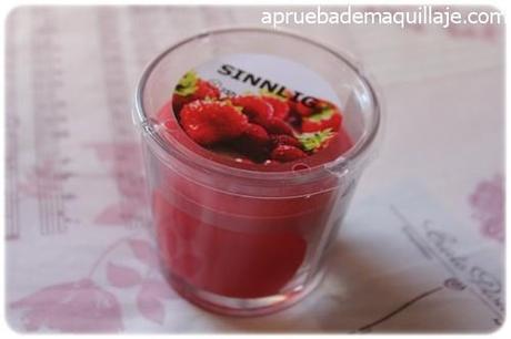 Regalos de Cumpleaños 2014 – Volumen 1 Vela Sinnlig con olor a fresa de Ikea