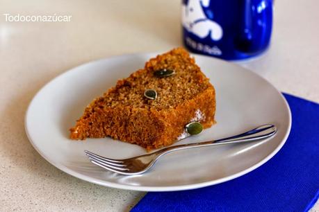 BIZCOCHO INTEGRAL DE CALABAZA