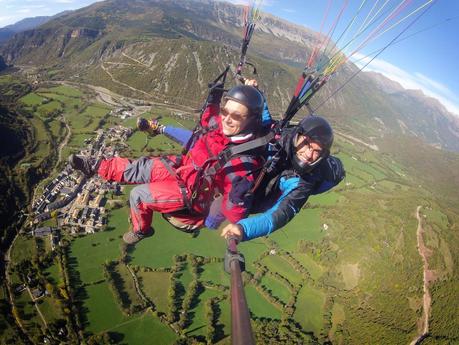 Altos vuelos en Castejon de Sos
