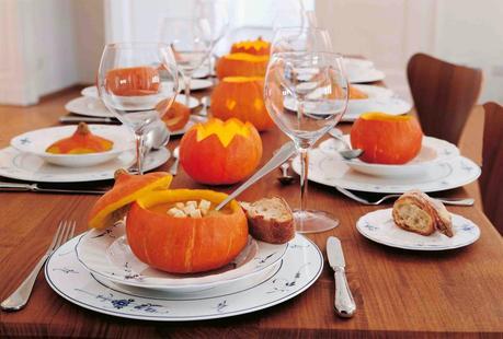 Platos con calabazas este Halloween de Villeroy & Boch