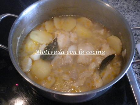Merluza a la gallega