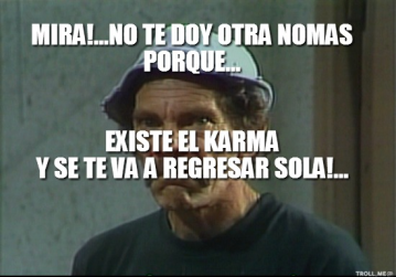 el chavo  karma