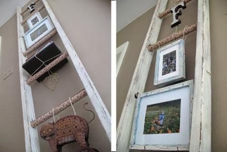 Escalera o estantería- salon