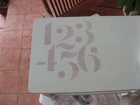 Un pupitre de hace 30 años