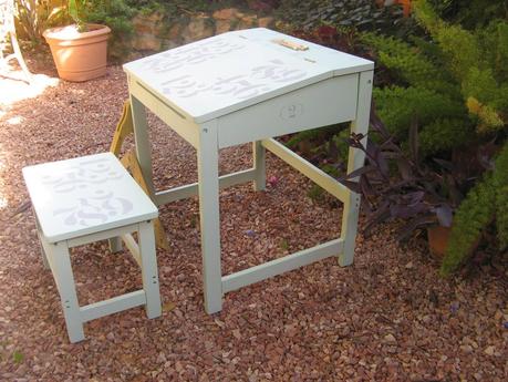 Un pupitre de hace 30 años