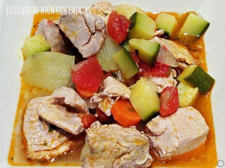 ESTOFADO DE ATÚN CON PATATAS