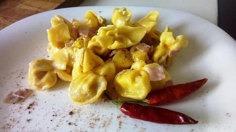 Saccottini con nata y jamón cocido – Saccottini panna e prosciutto cotto saccottino con nata y jamón cocido