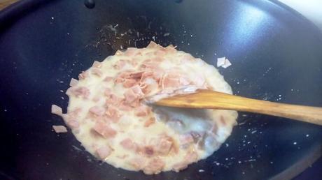 Saccottini con nata y jamón cocido – Saccottini panna e prosciutto cotto saccottino con nata y jamón cocido