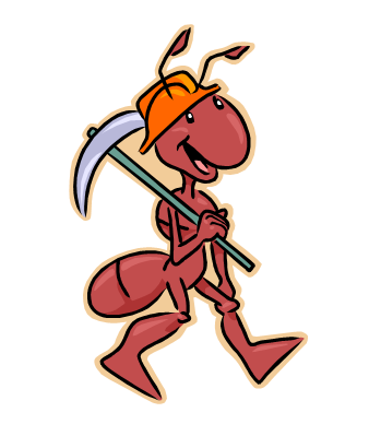 Hormiga obrera, una especie en extinción.