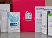 Memebox brightening skincare reseña primeras impresiones