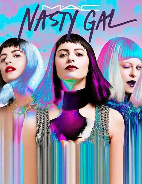 próxima colección de MAC; Nasty Gal