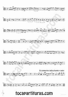 Tubepartitura Lágrimas Negras de Bebo Valdés partitura para Viola partitura de Bolero