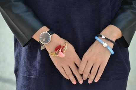 Look: azul marino + lunares Look: azul marino + lunares