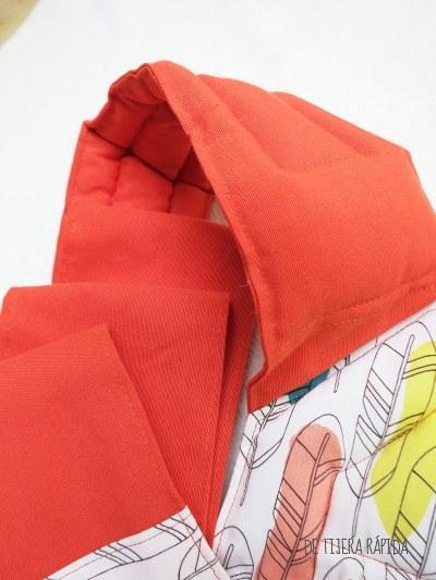 Mei tai en naranja y plumas Mei tai en naranja y plumas