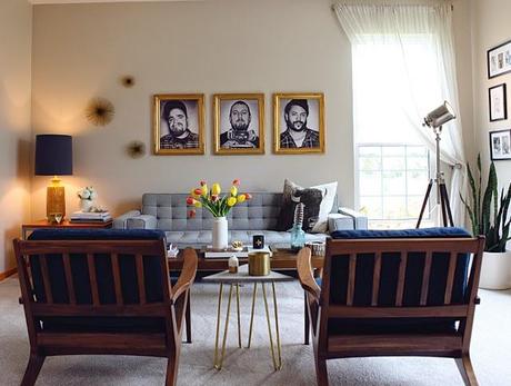 El antes y el después de un salón muy hipster