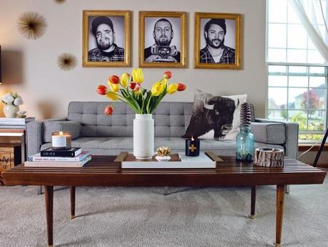 El antes y el después de un salón muy hipster