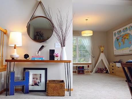 El antes y el después de un salón muy hipster