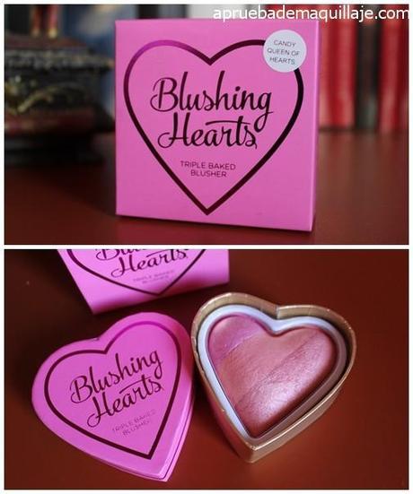 Colorete Blushing Hearts en tono Candy Queen of Hearts de I Heart Makeup