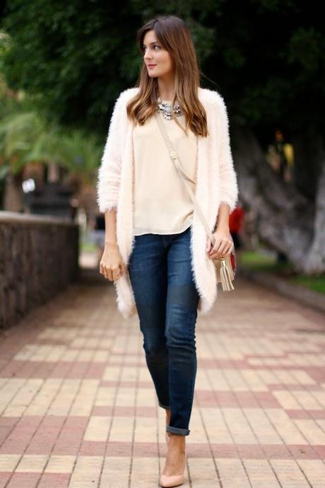 Pink Cardigan