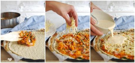 Quiche de calabaza, bacon y cebollino Quiche de calabaza, bacon y cebollino