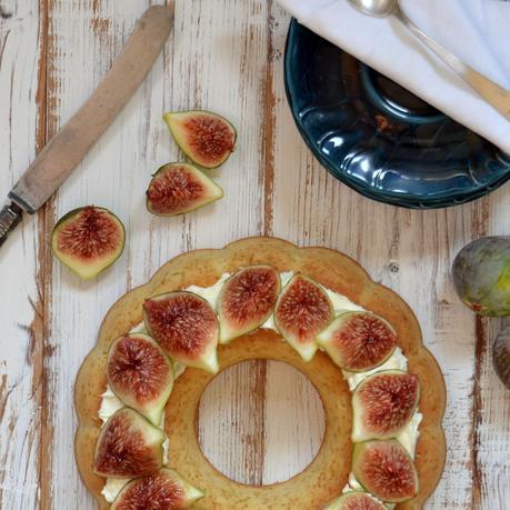 PASTEL MADEIRA CON HIGOS Y MASCARPONE