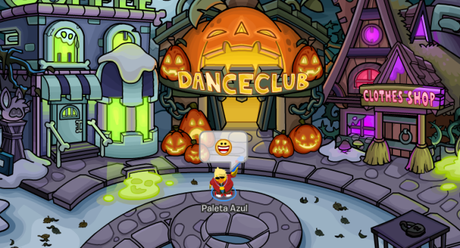 club penguin halloween party