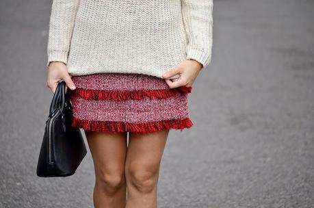 Red skirt!
