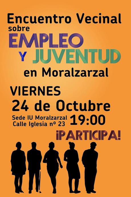 Encuentro vecinal sobre empleo y juventud en Moralzarzal