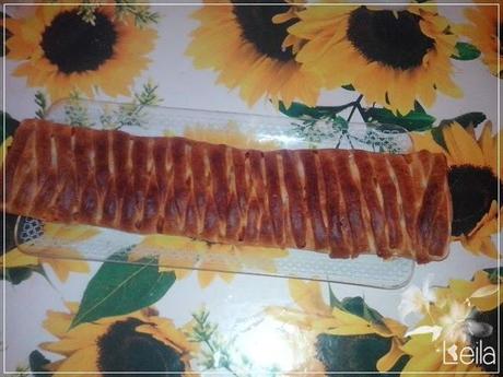 Trenza de atun y huevo duro