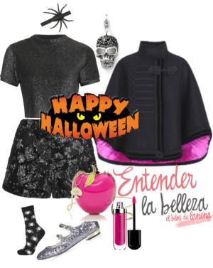 Look Halloween con capa