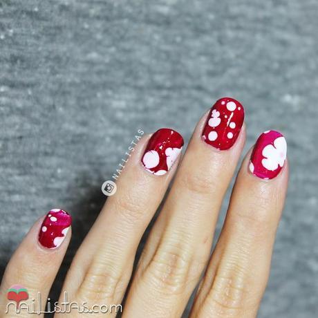 Uñas de sangre para Halloween | Nail art uñas decoradas con sangre para Halloween