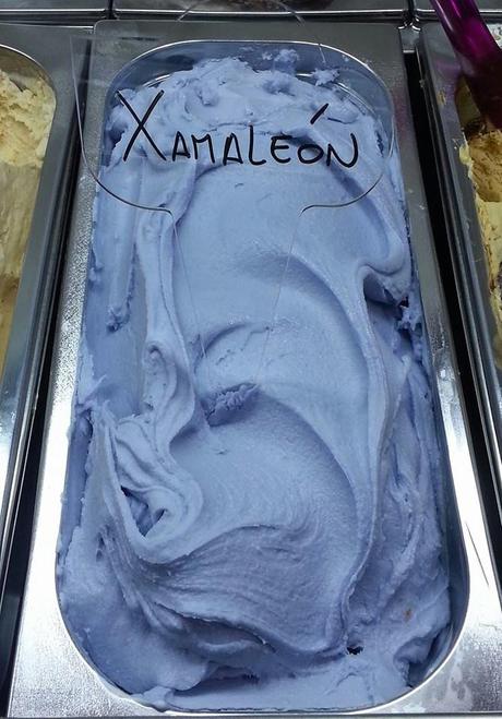 Xamaleón, el helado que cambia de color