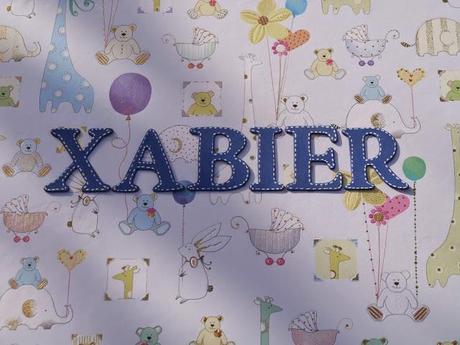 Conjunto bebe para Xabier.