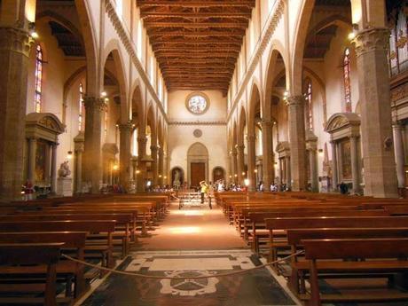 Interior Iglesia Santa Croce