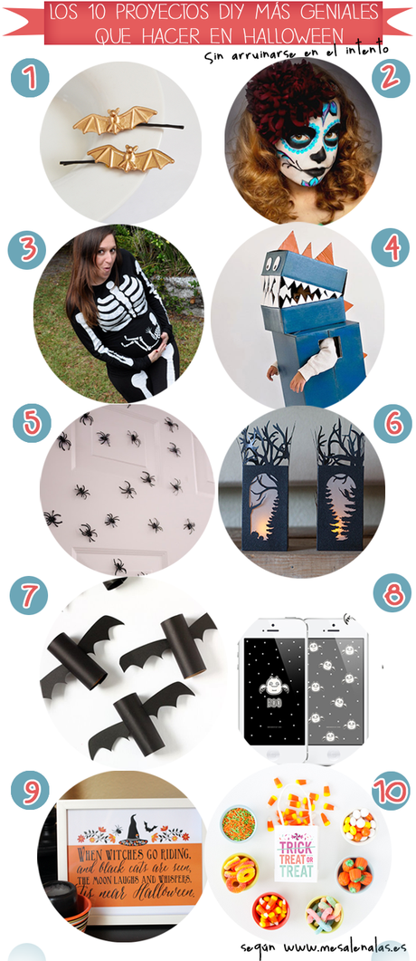 Los 10 proyectos DIY más geniales que hacer en Halloween