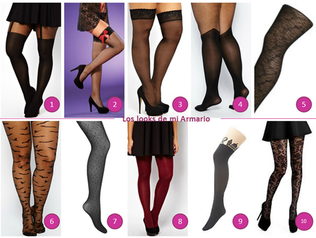 medias y leotardos Xl, talla grande, guia de compras, guia de compras xl, los looks de mi armario, personal shopper, loveyourcurves, mujeres reales, plus size, Guia de Compras · Medias y Leotardos