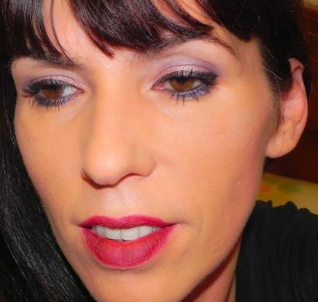 Otoño en rosa, morado y burdeos: Look y manicura (+cambio de forma en mis uñas)