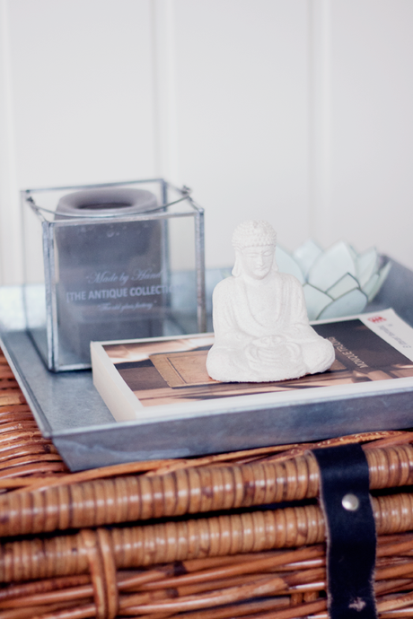 Una bandeja para la mesa del comedor