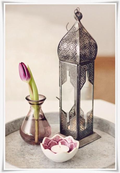 Una bandeja para la mesa del comedor