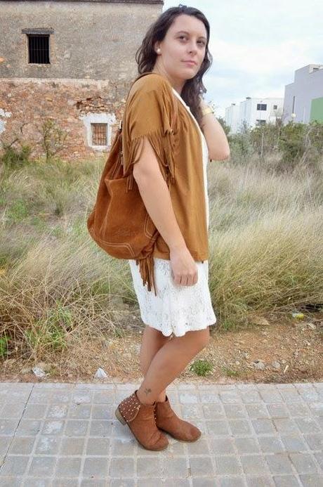 boho chic, fringe, flecos, kimono, mulaya, blog de moda, mi vestido azul, blogger, castellón