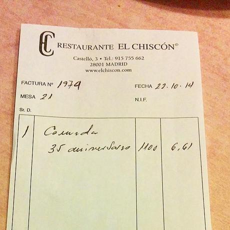 El Chiscón de Castelló cumple 35 años y lo celebra con precios de 1979