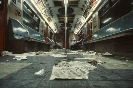 El metro de los grafitis y la marginalidad