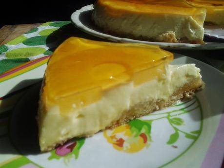 TARTA DE PIÑA Y NATA  SIN HORNO