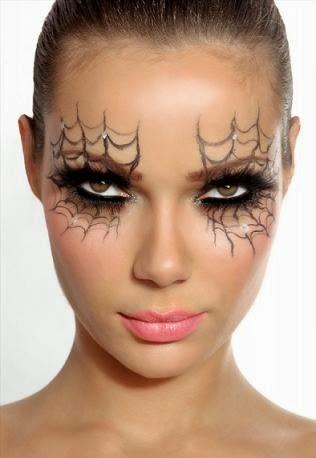 Maquillaje halloween - mujer araña - Paperblog