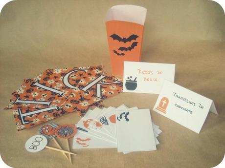 Kit de fiesta imprimible Halloween