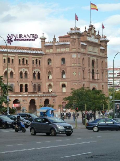 La Plaza de Toros de las Ventas de Madrid, España.